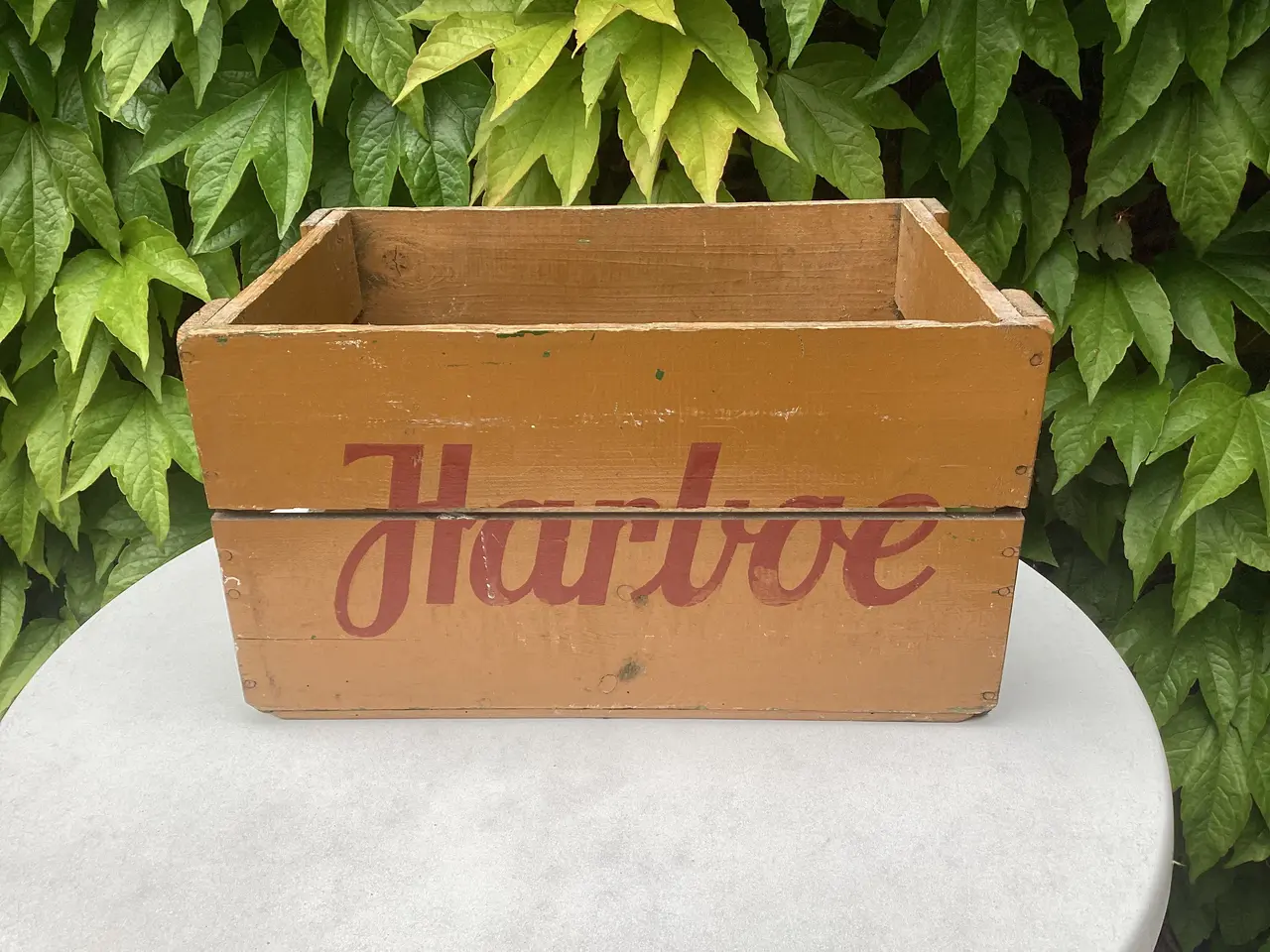 Billede 1 - Harboe sodavands træ kasse