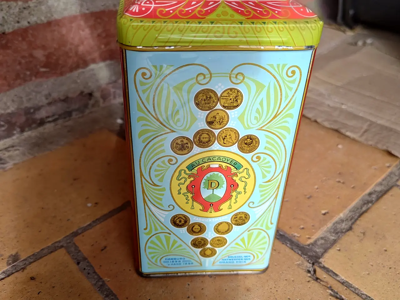 Billede 2 - Droste Cacao dåse med nonne - kakao