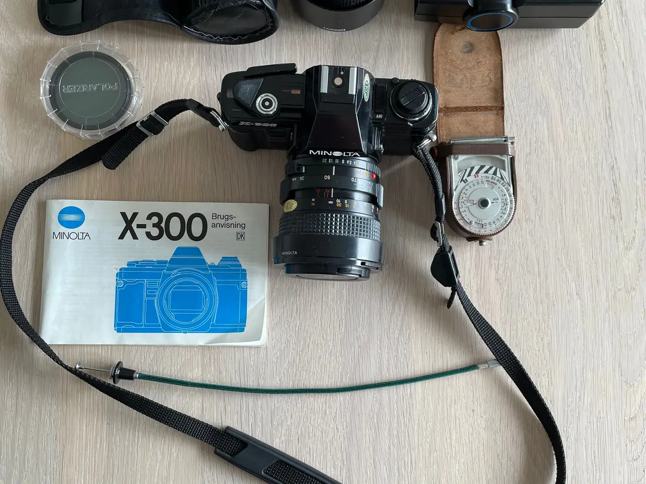 Billede 1 - Kamera MINOLTA X-300 med udstyr.