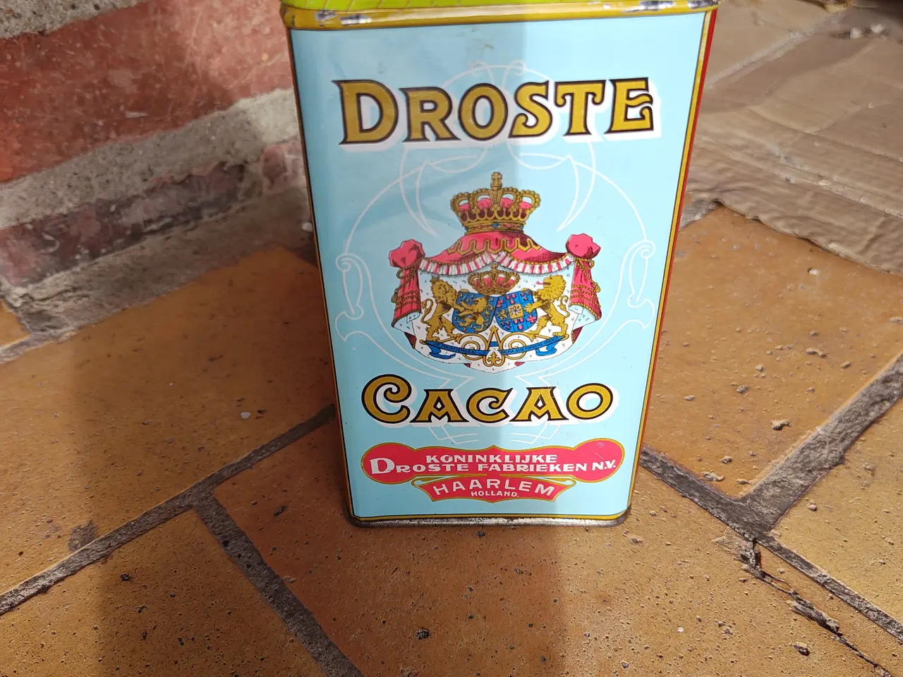 Billede 4 - Droste Cacao dåse med nonne - kakao