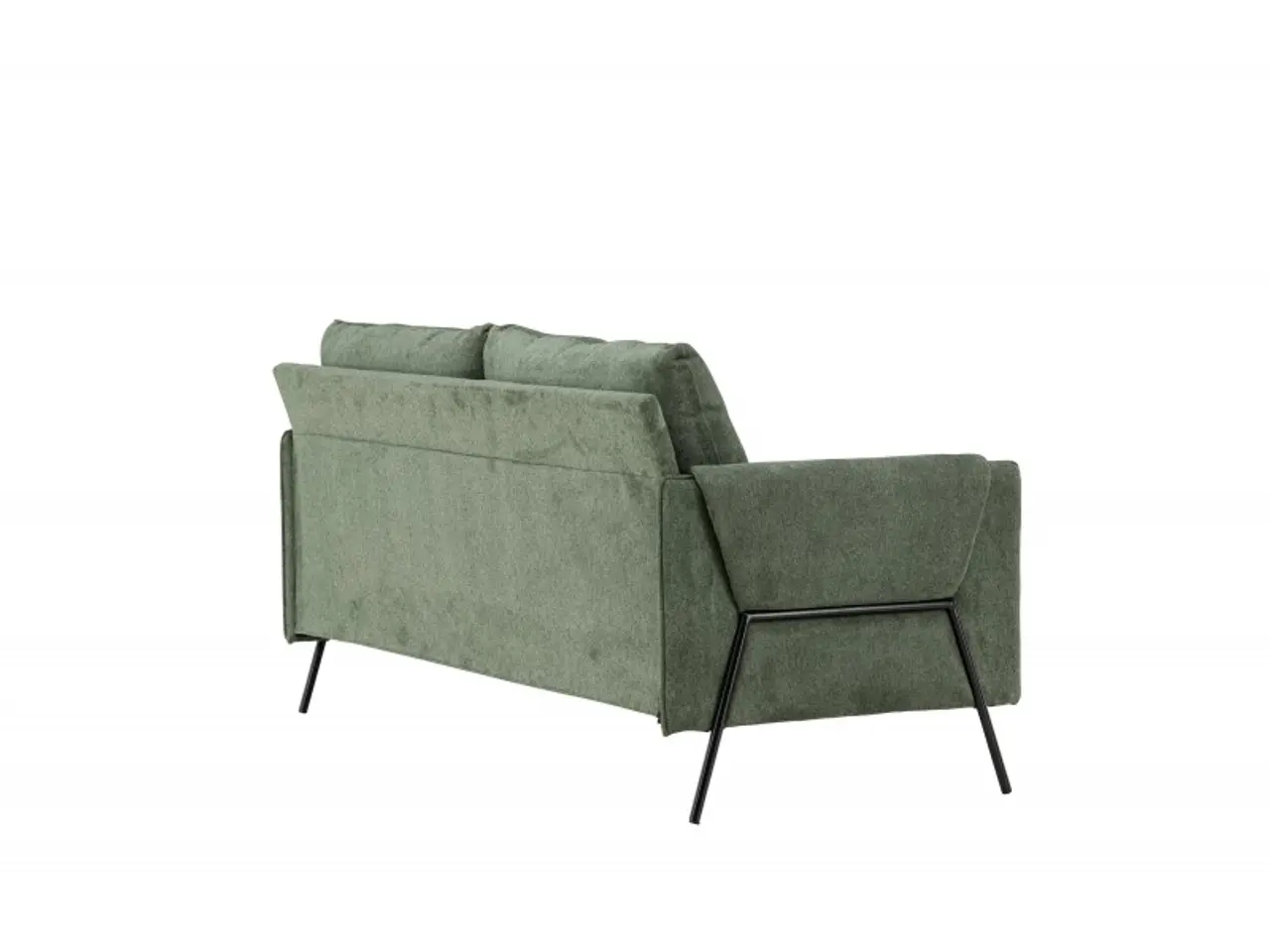 Billede 11 - Indigo 2 personers Sofa - Sort og Grøn