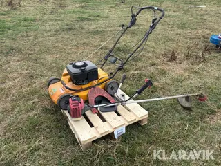 Græsslåmaskine+buskrydder Stiga Quantum XE 40