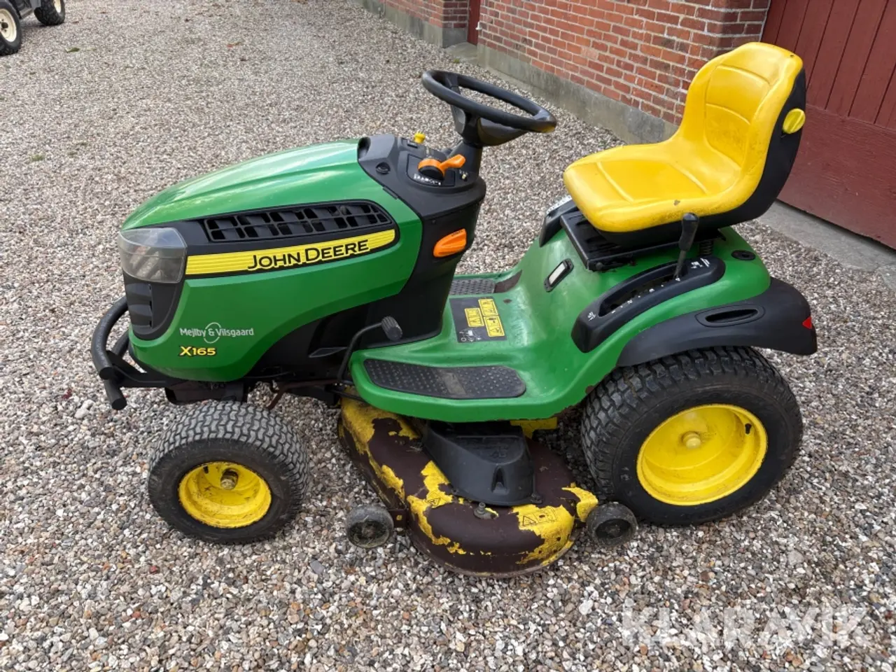 Billede 5 - Græsslåmaskine John Deere X165