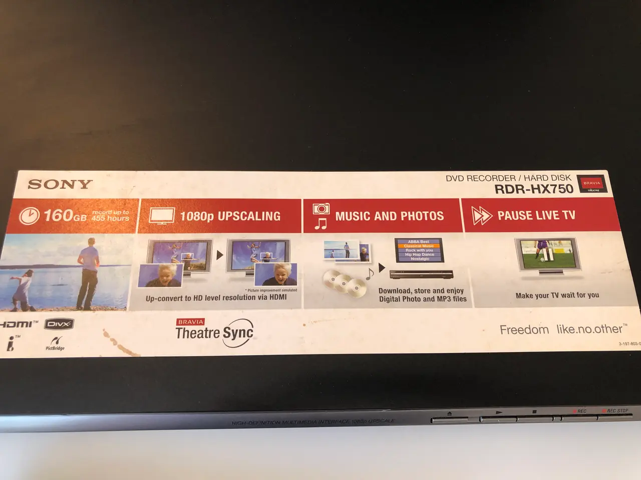 Billede 12 - Sony DVD afspiller med Harddisk optager