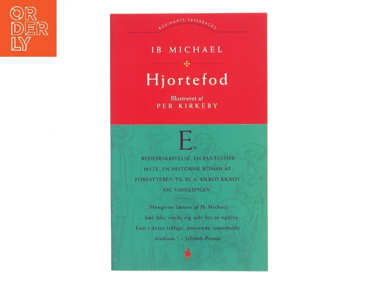 Billede 1 - Hjortefod af Ib Michael (Bog)