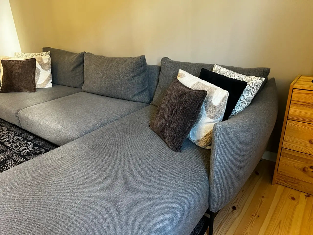 Billede 4 - Vendbar chaiselong sofa fra Ilva