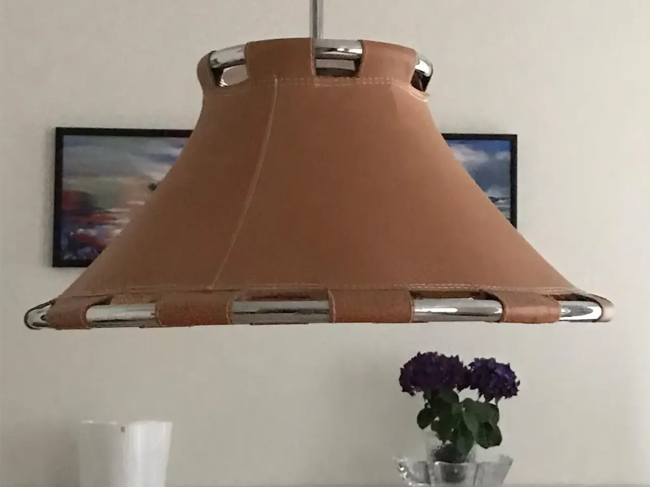 Billede 1 - Særdeles fin lampe, købt hos Ulf Bolighus, sælges 