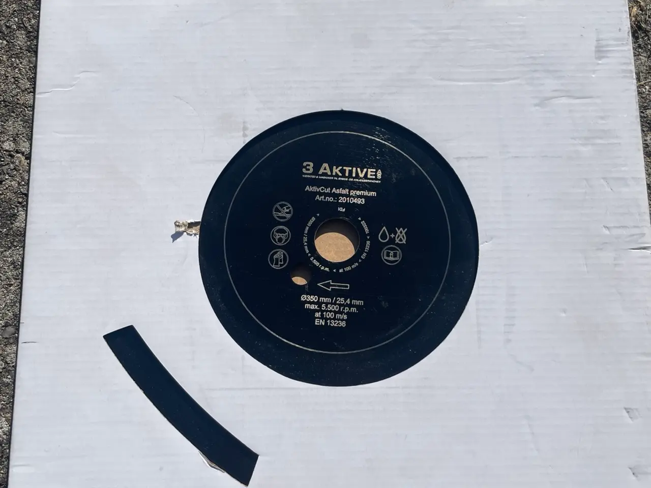 Billede 3 - Diamantklinge asfalt/mursten Ø350 mm – AktivCut