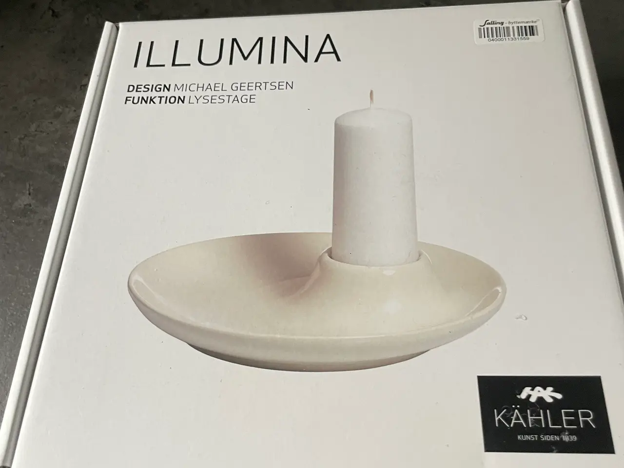 Billede 1 - Kahler lysestage