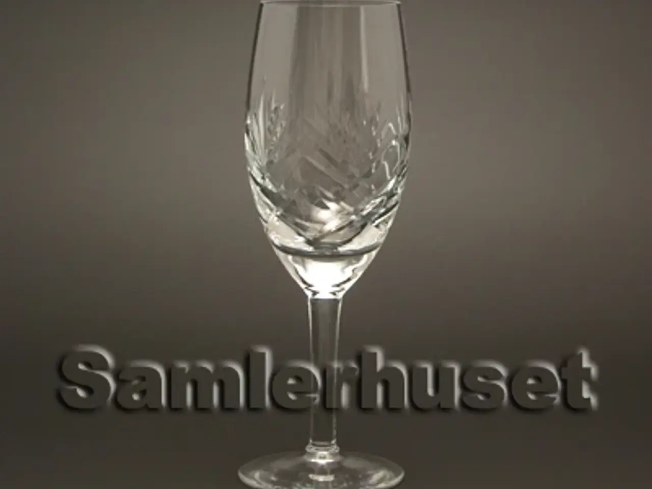 Billede 1 - Oxford Rødvinsglas. H:179 mm.