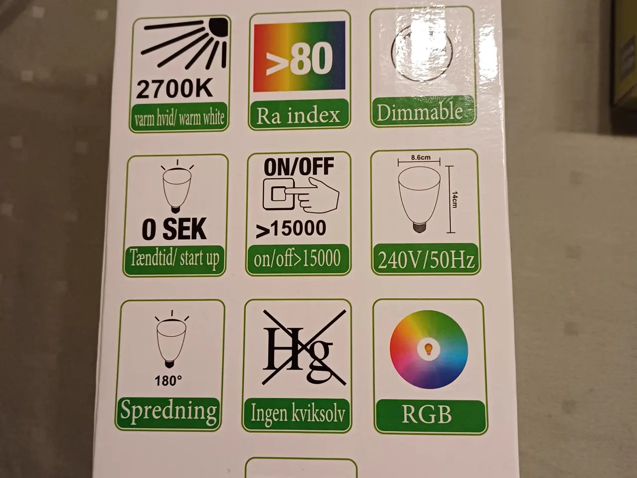 Billede 1 - Super sej Bluetooth højtaler som pære m lys efter