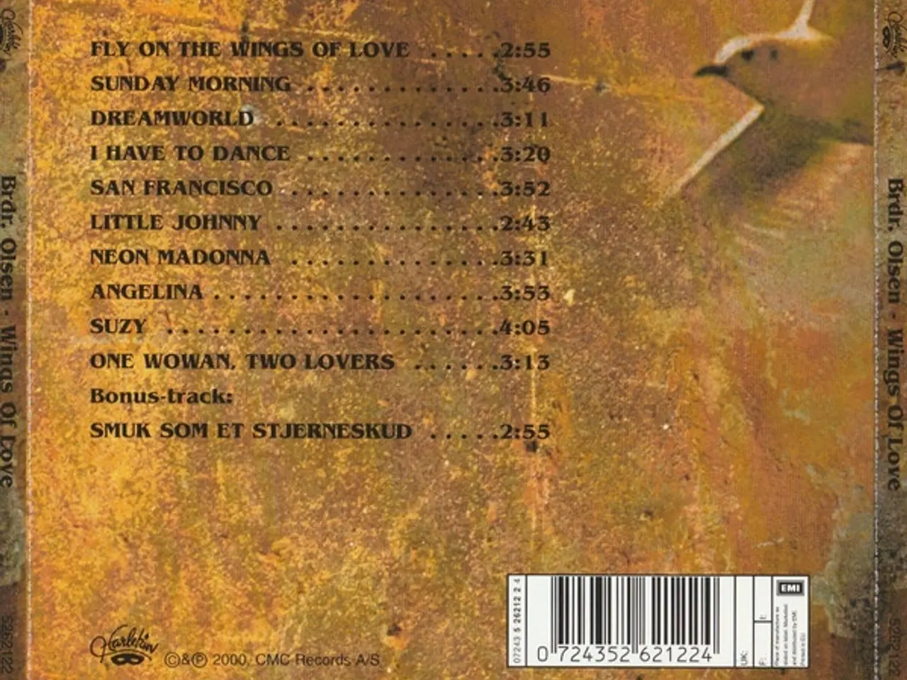 Billede 2 - Brdr. Olsen – Wings Of Love – CD