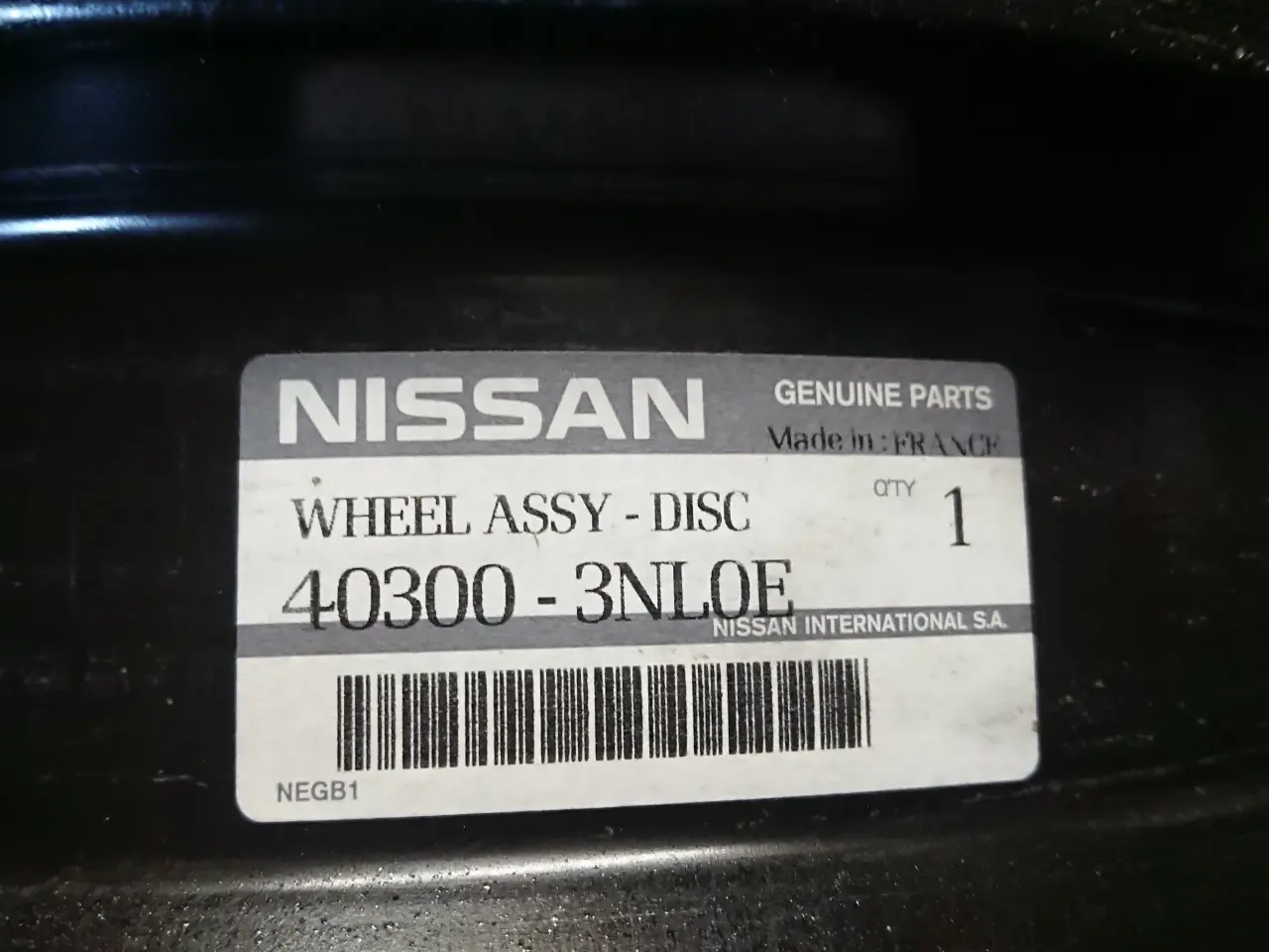 Billede 3 - Fælge til Nissan Life og 3 ventiler m trykkontrol