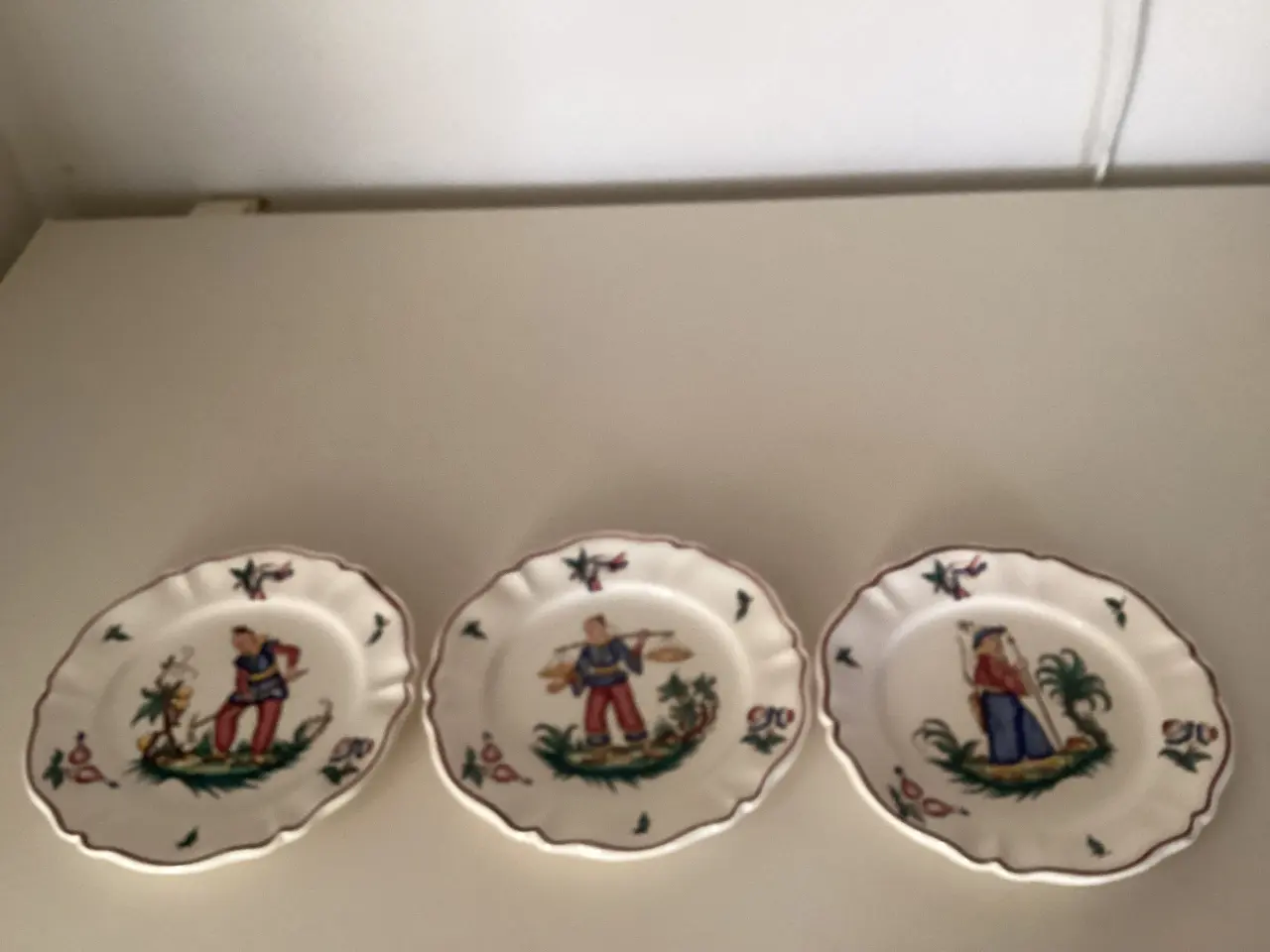 Billede 4 - Retro frokost tallerkner