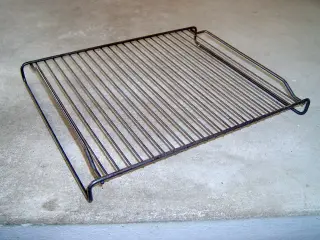 grill-riste og silikone stegetermometer