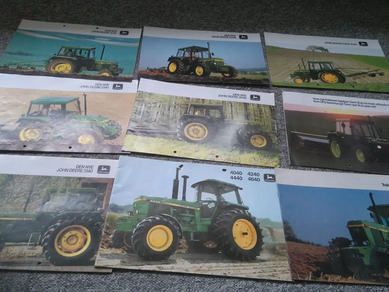 Billede 1 - John deere brochurer lot