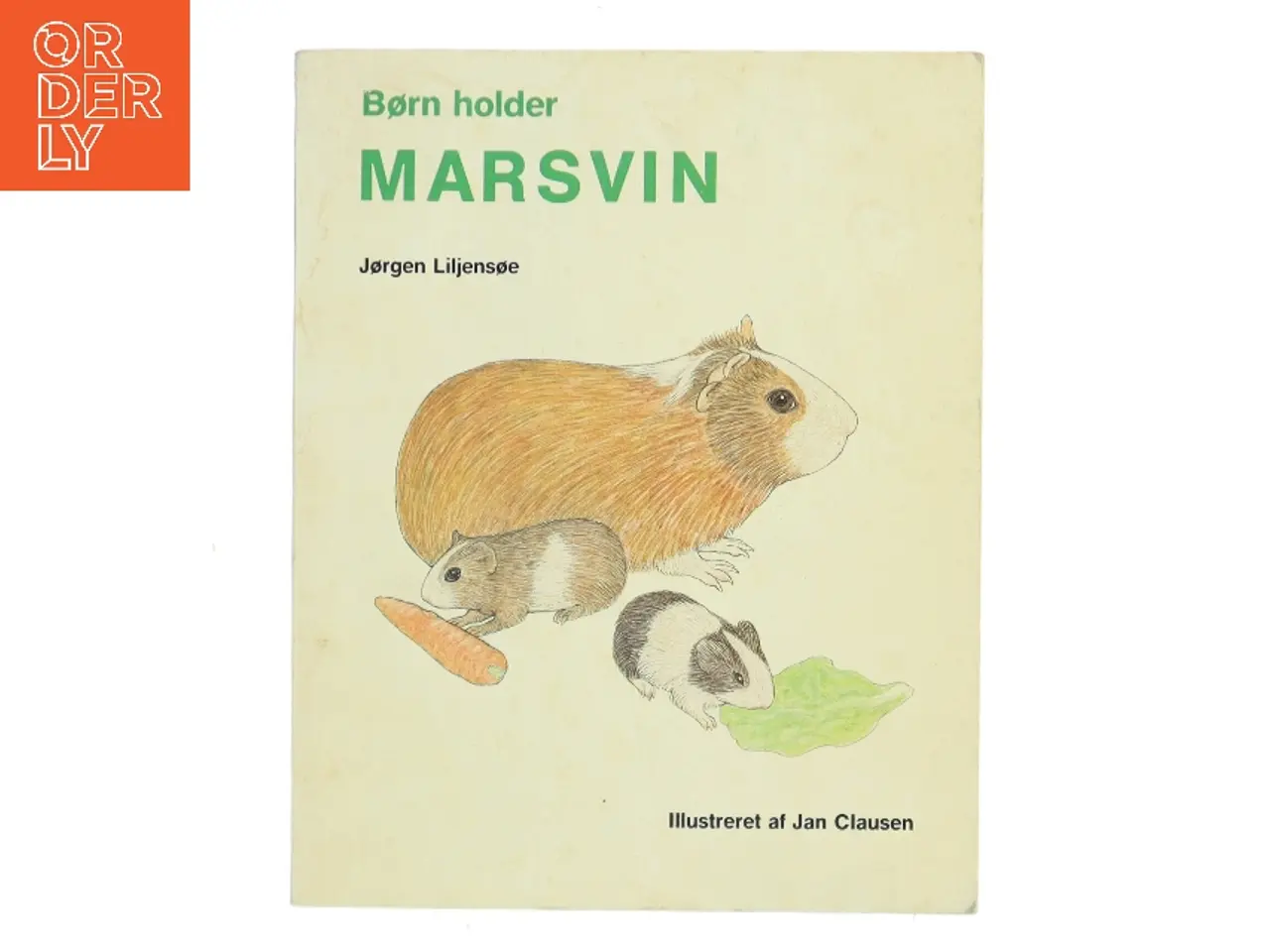 Billede 1 - Børn holder marsvin af Jørgen Liljensøe (Bog)