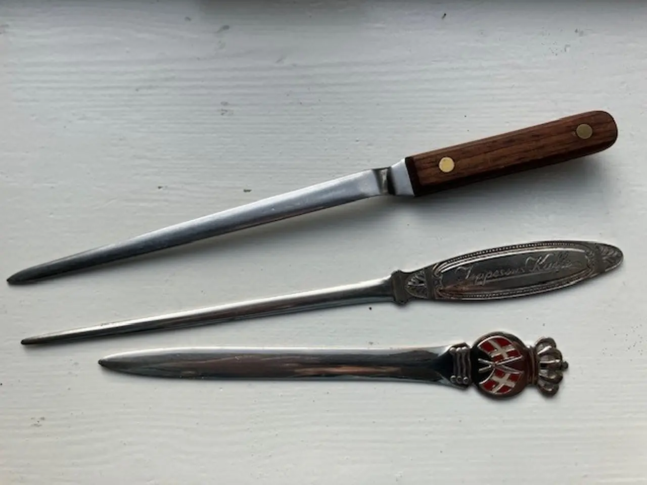 Billede 1 - 3 Brevåbnere, papirknive