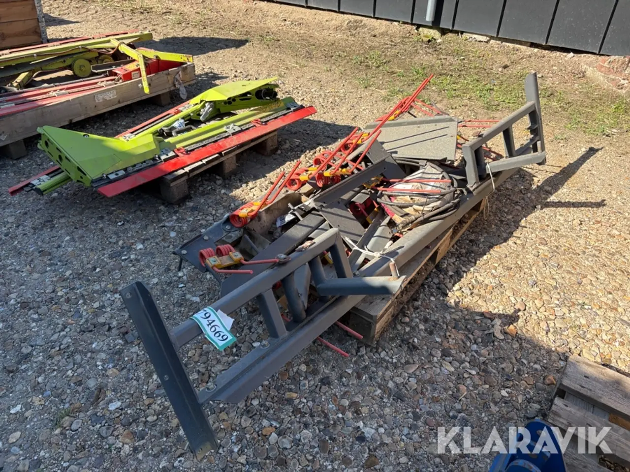 Billede 1 - Tømningshjælpere til Claas Arion 600
