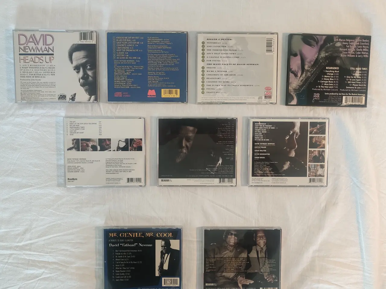 Billede 1 - David “Fathead” Newman – 9 CD’er, jazz/soul-jazz