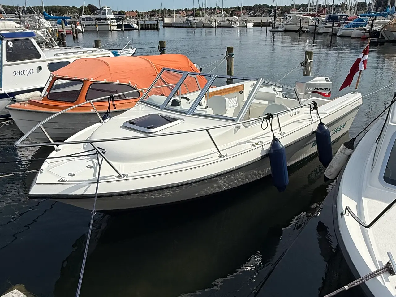 Billede 1 - Champion 542 Explorer, med 115 HK 4 takt og traile