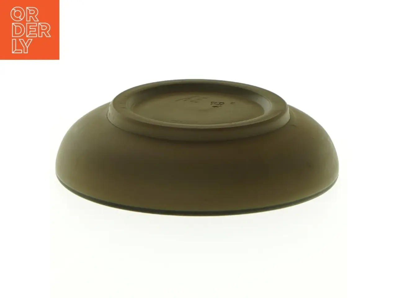 Billede 3 - Keramikfad med fuglemotiv (str. Ø. 12,5 cm)