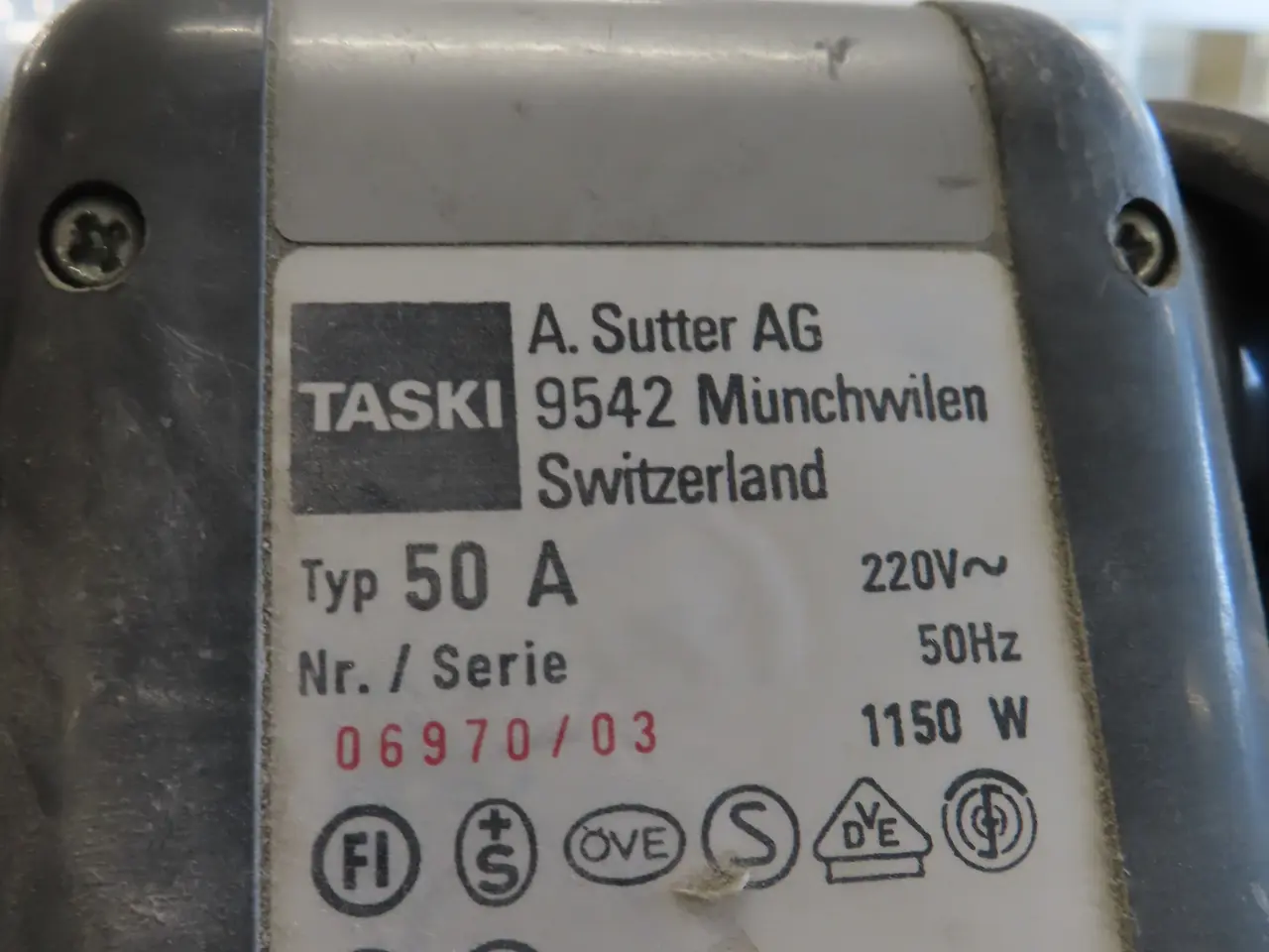 Billede 5 - Gulvpolermaskine TASKI 50A