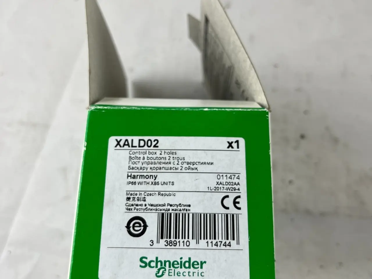 Billede 2 - Schneider Electric XALD02 Harmony XAL 2-Hole Box