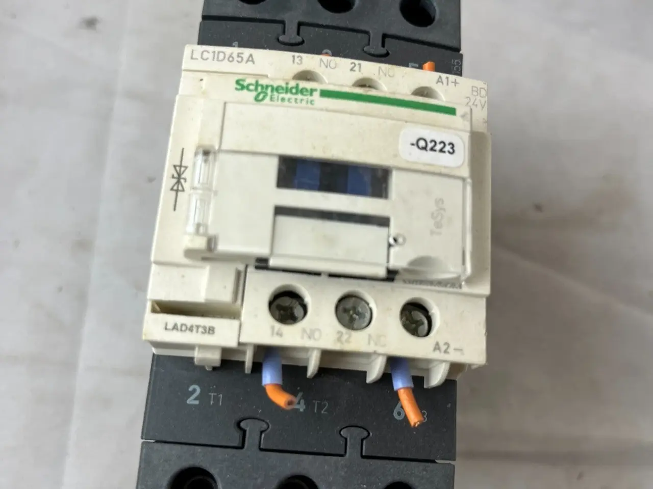 Billede 5 - Schneider LC1D65A TeSys kontaktor 80A 24V DC Coil