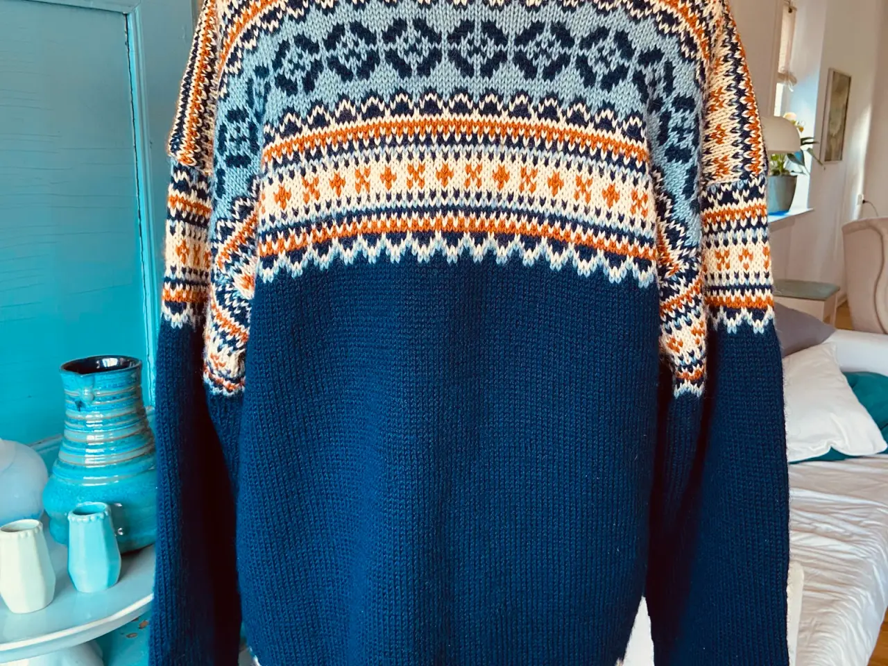 Billede 4 - Flot uld cardigan str 2XL