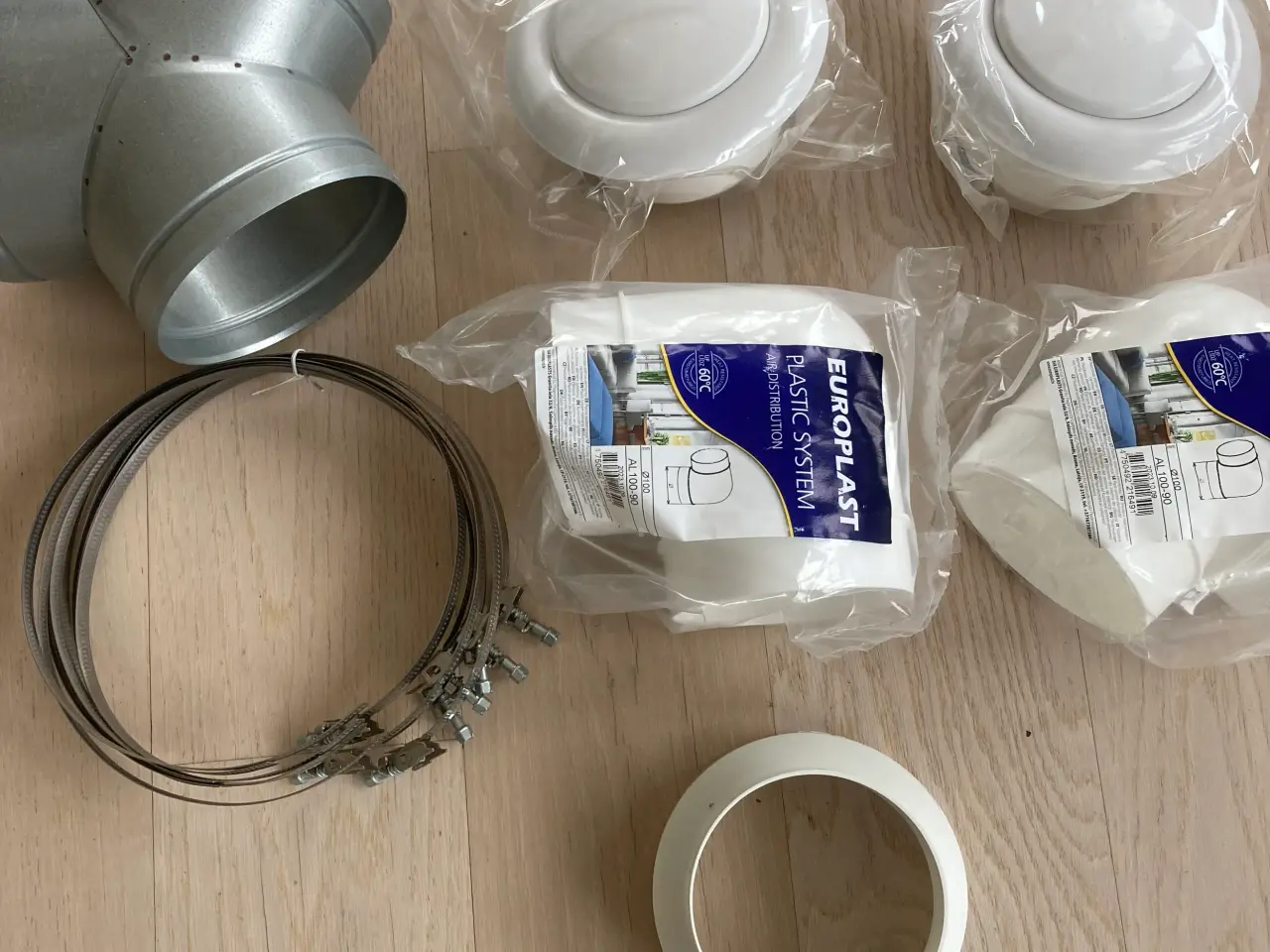Billede 3 - Dospel Turbo ventilator med termostat og tilbehør