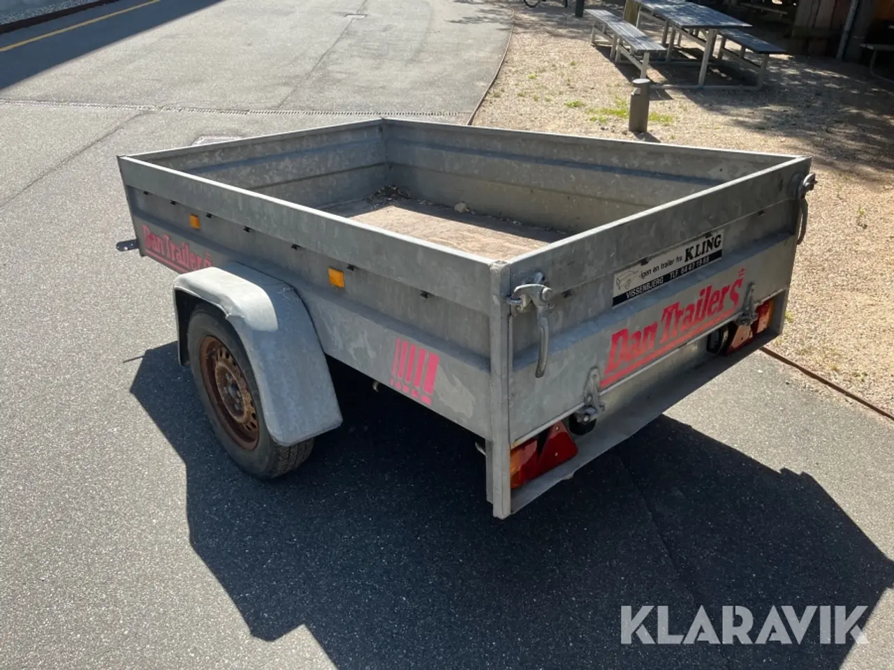 Billede 4 - Trailer Dantrailer 500