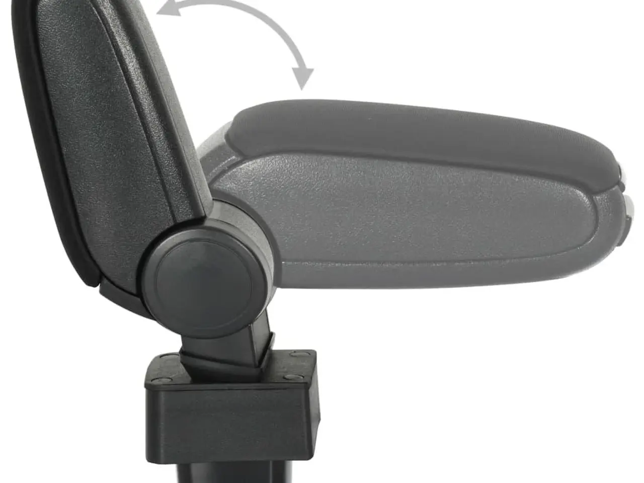 Billede 4 - Armlæn til Suzuki Swift (2005) - justerbart bilarmlæn med opbevaring, sort
