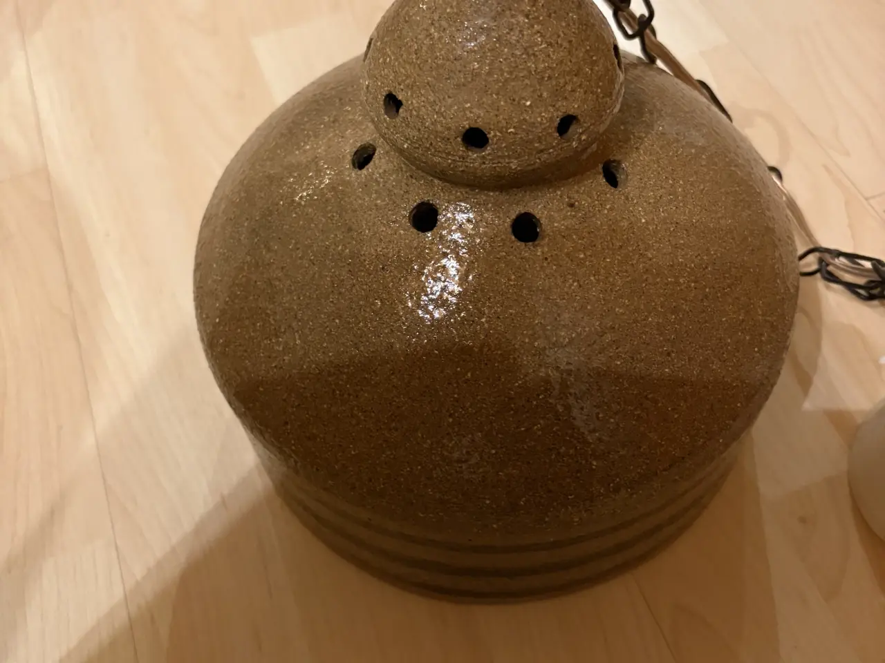 Billede 2 - Pendel/lampe i stentøj