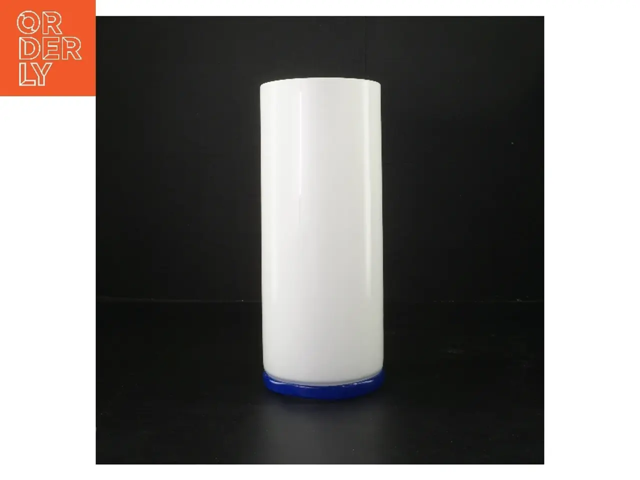 Billede 1 - Blå og hvid vase (str. 27 cm)