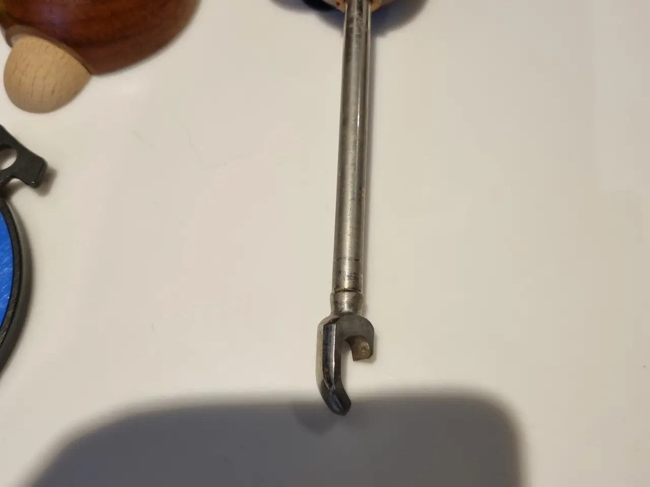 Billede 3 - Træ Abe m. 6 glas brikker