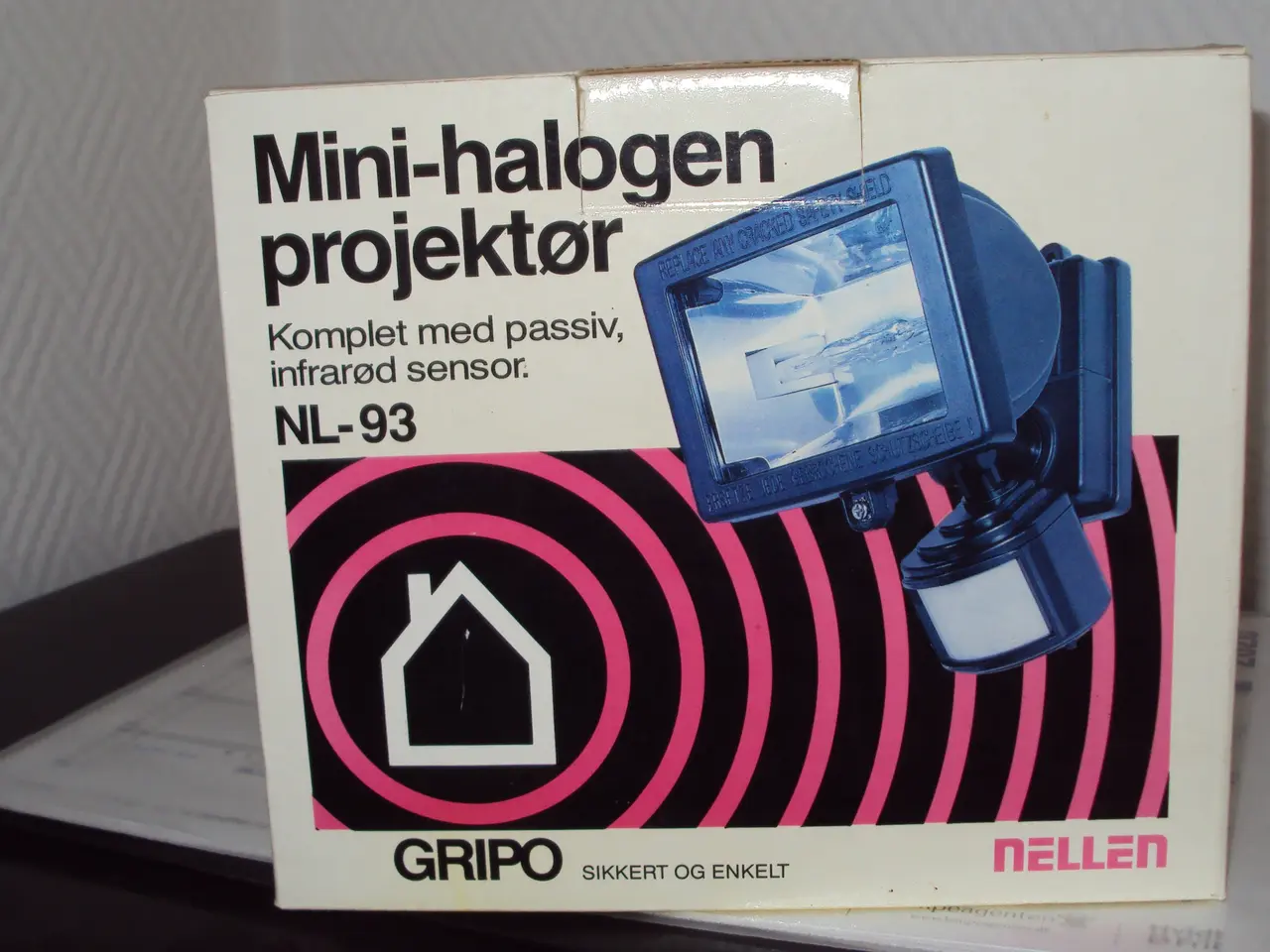Billede 1 - Halogen projektør , med sensor .