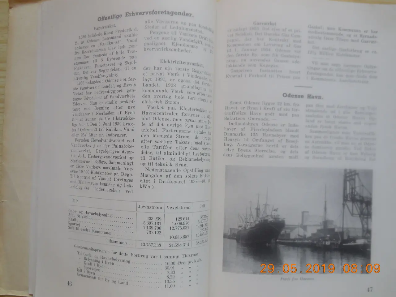 Billede 3 - Odense i dag. Udgivet 1942
