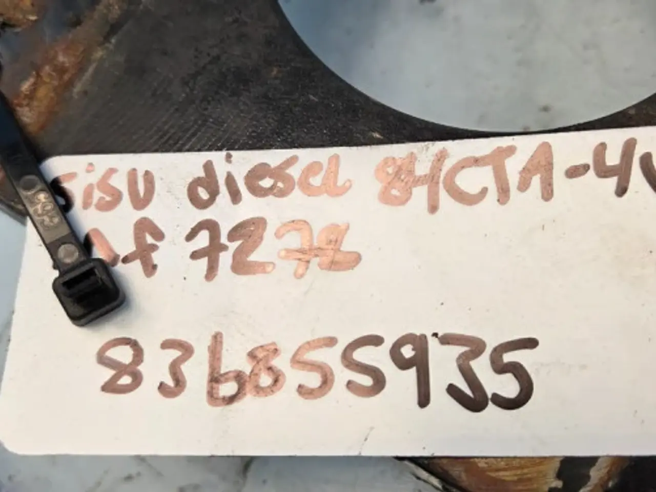 Billede 9 - SisuDiesel 84CTA-4V Plade 836855935