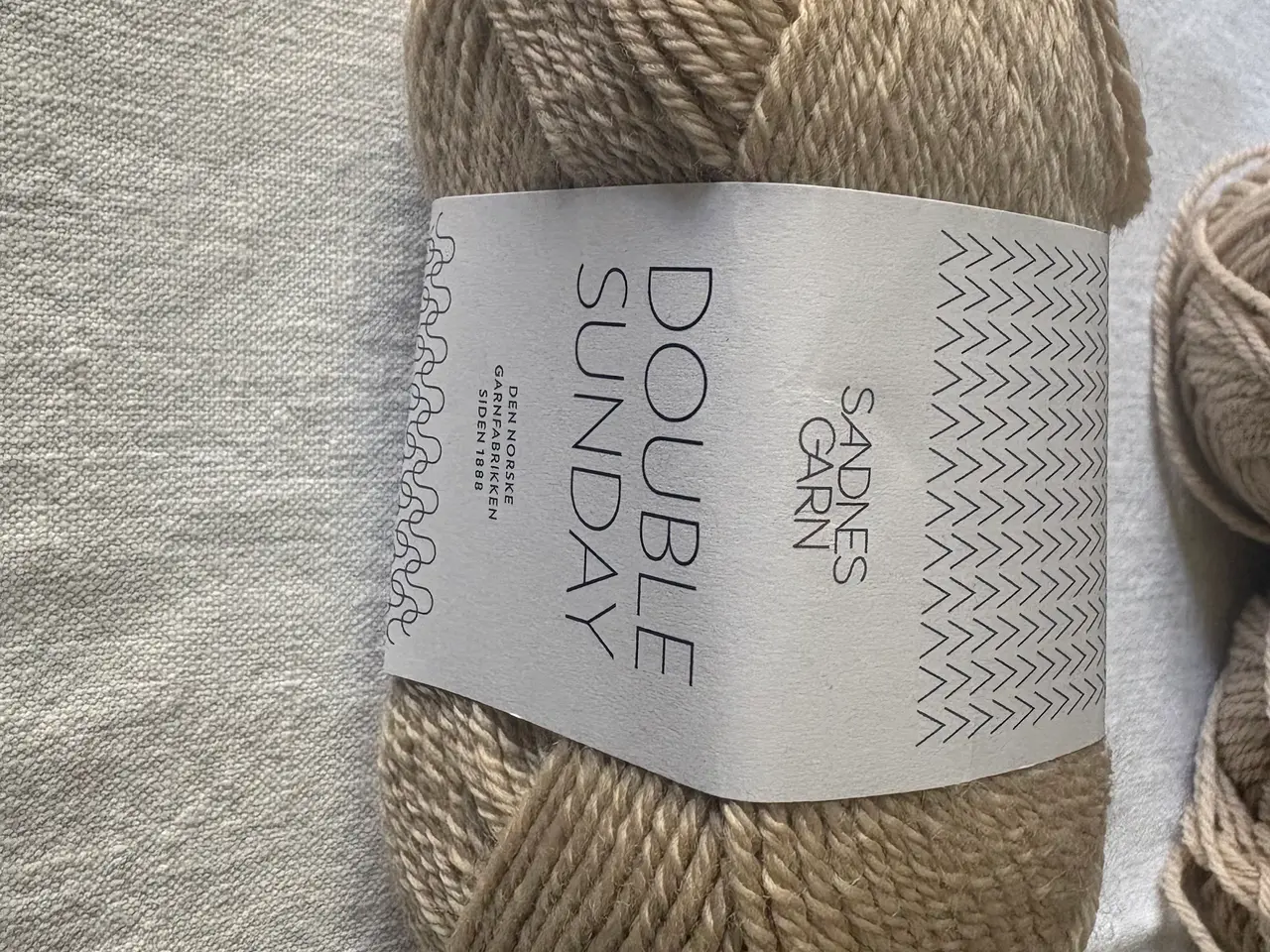 Billede 3 - Sandnes Double Sunday, farve beige