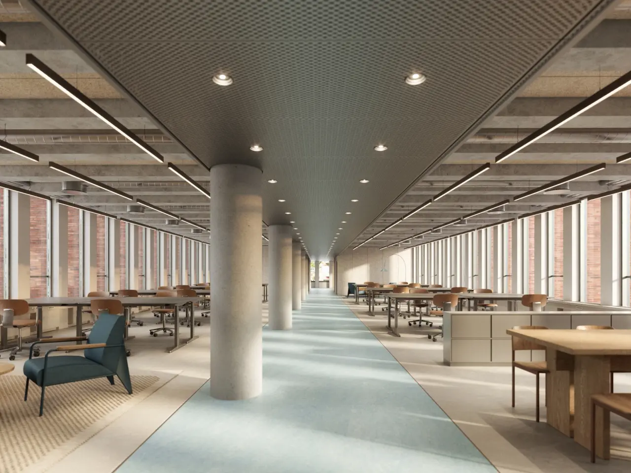 Billede 10 - 11.014 m² kontorlejemål med café, kantine og møderum
