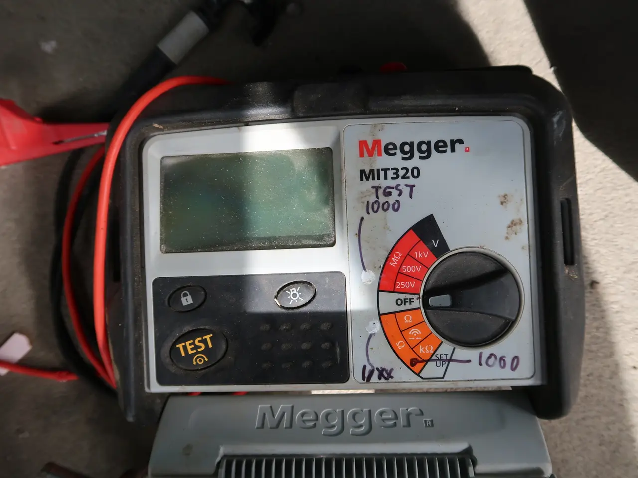 Billede 2 - Isolations- og gennemgangstester MEGGER MIT320