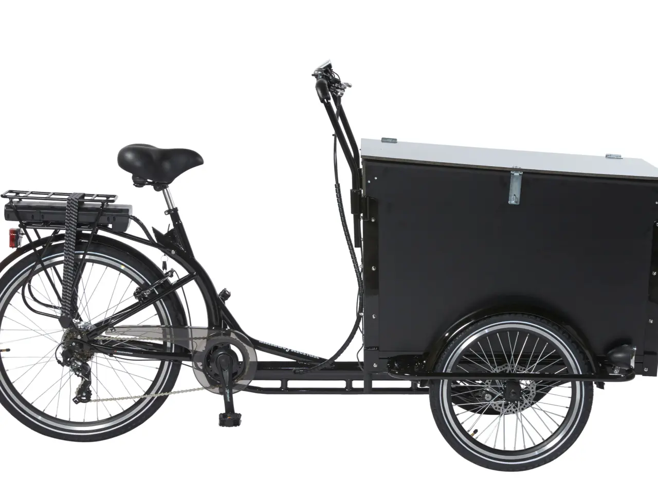 Billede 3 - El ladcykel med Låg - Fabriksny
