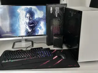 Gamer Esport Workstation maskine. Komplet sæt