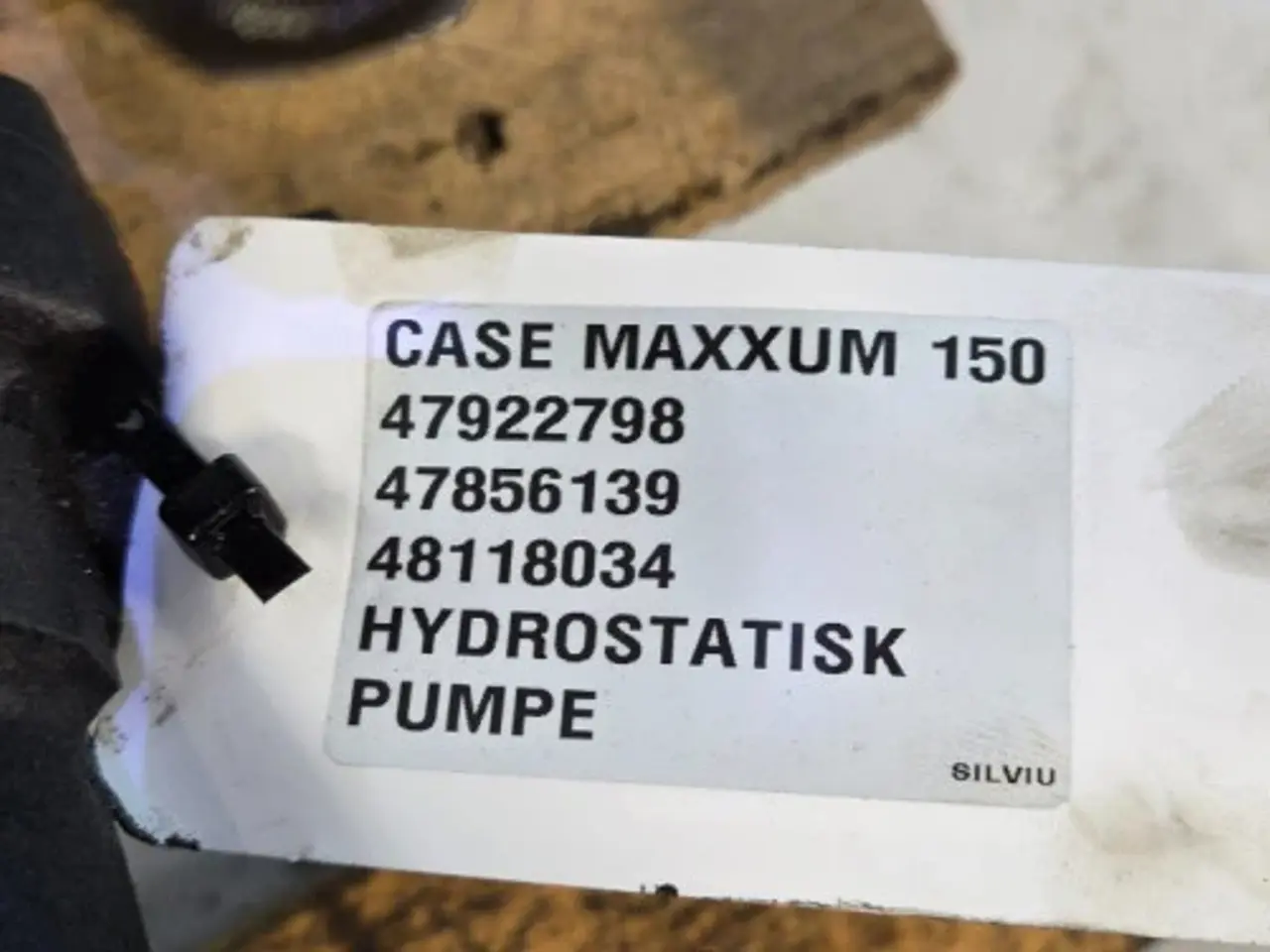 Billede 15 - Case Maxxum 150 Hydrostatisk Pumpe 47922798