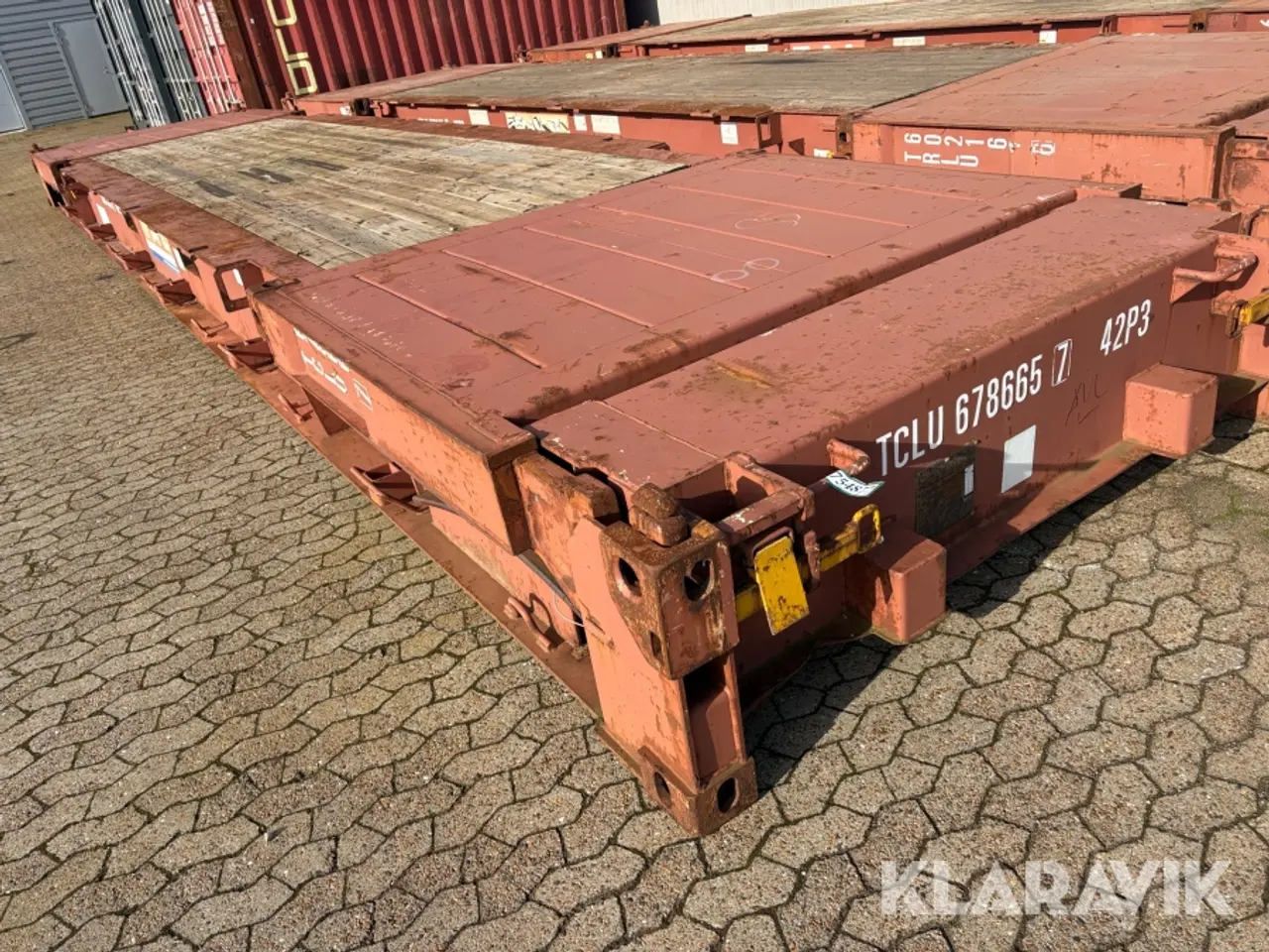 Billede 3 - Sammenklappelig flat rack-container PT. ASPEK KUMBONG KB40-FR-11R2 - 40 fods