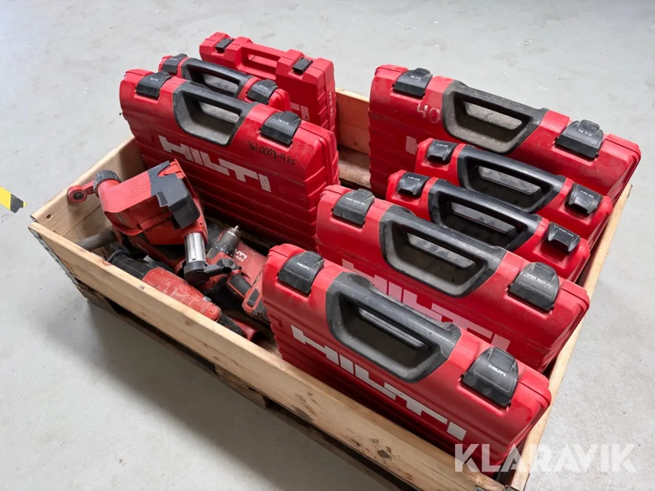 Billede 1 - Lot - Assorteret håndværktøj Hilti - 1 palle