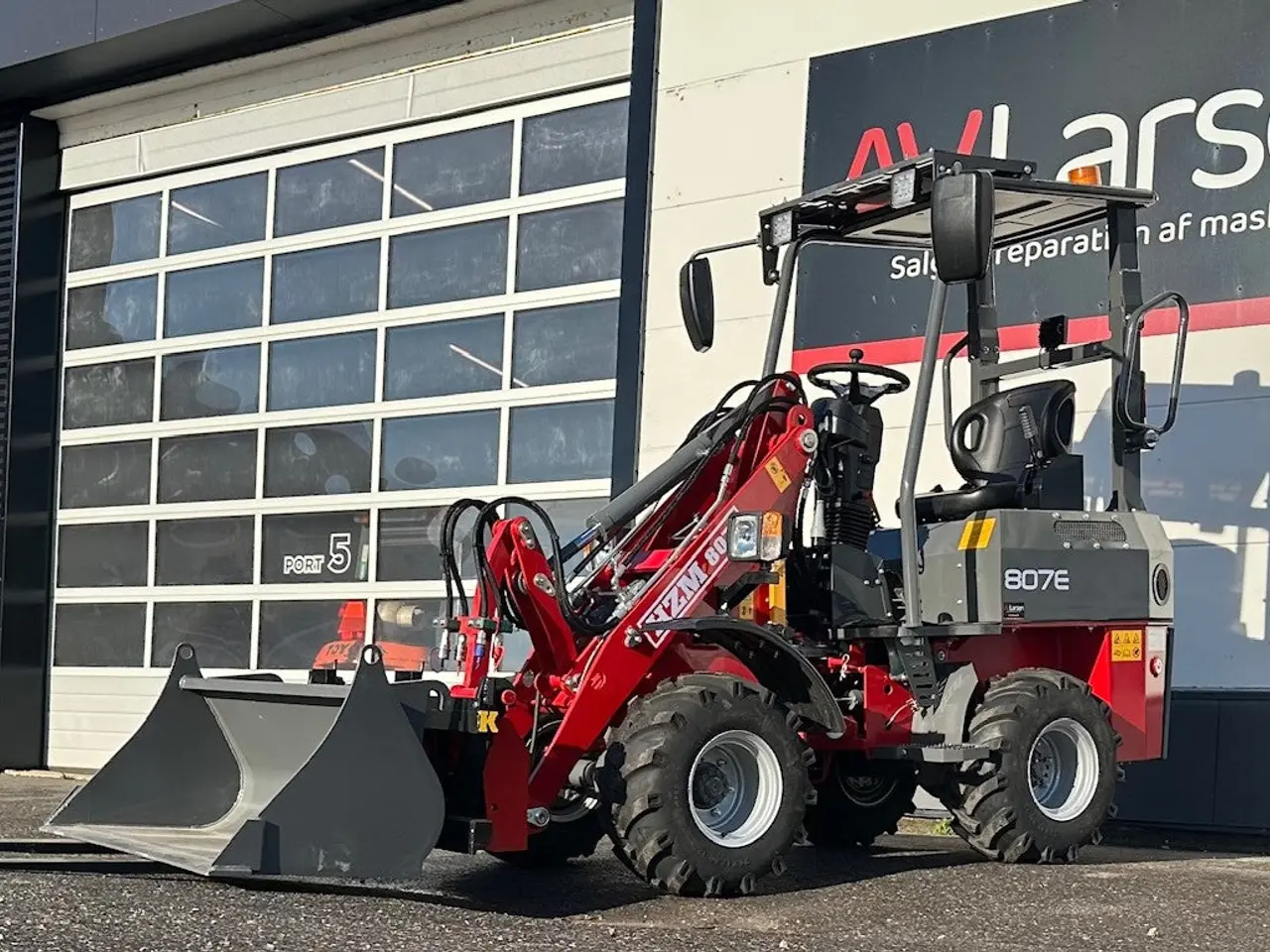 Billede 2 - HZM 807E Elektrisk Minilæsser