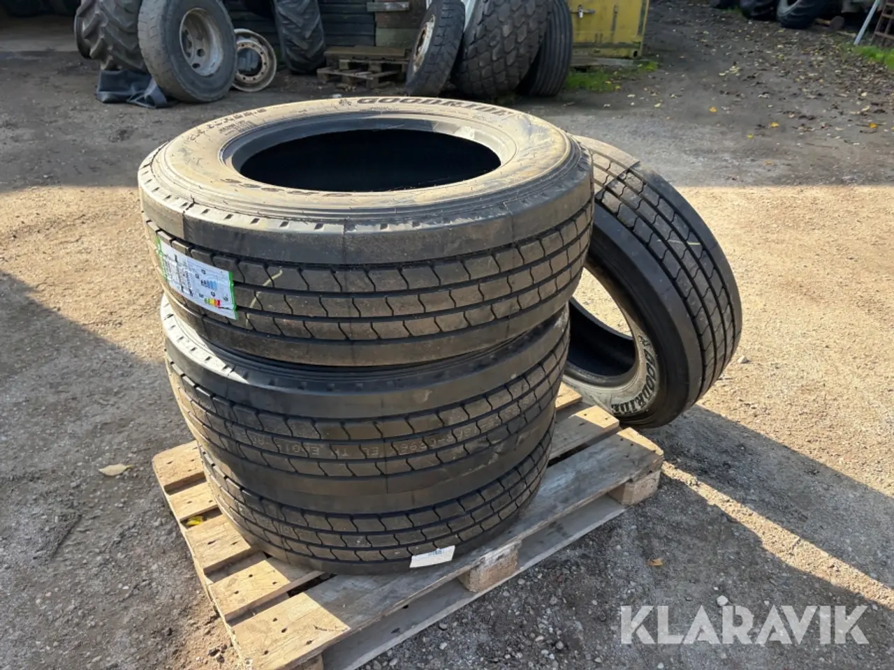 Billede 1 - Lastbildæk Goodride CR966 315/60 R22.5 4 Styk