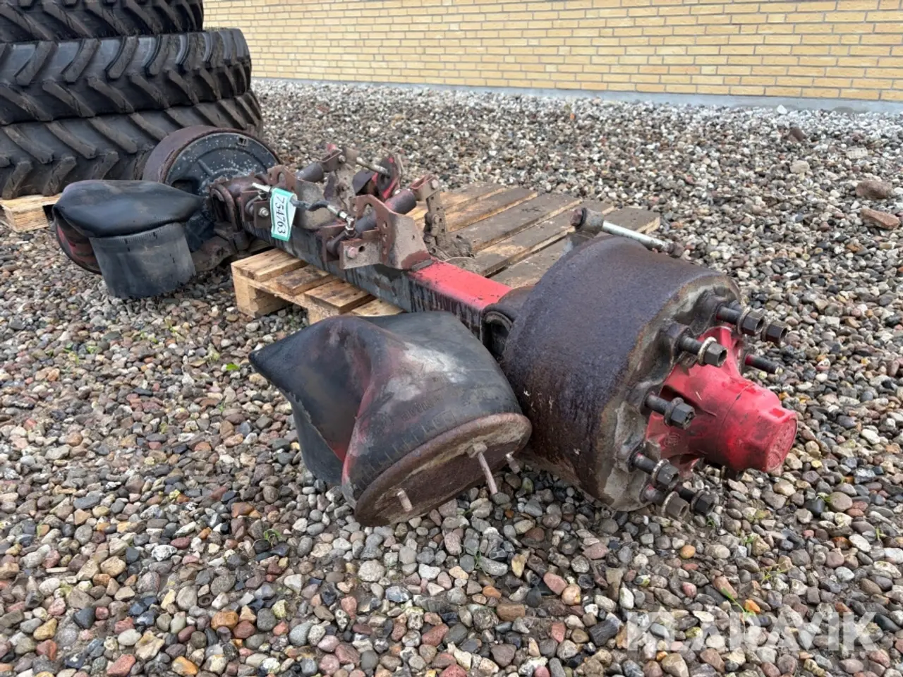 Billede 1 - Aksel til sættevogn BPW Bergische achsen HSF 9010 CEO-p